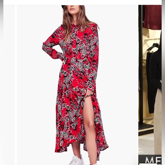 Free People Dresses & Skirts - Tough Love Maxi Free People FP gorgeous! I don’t fill out the top.